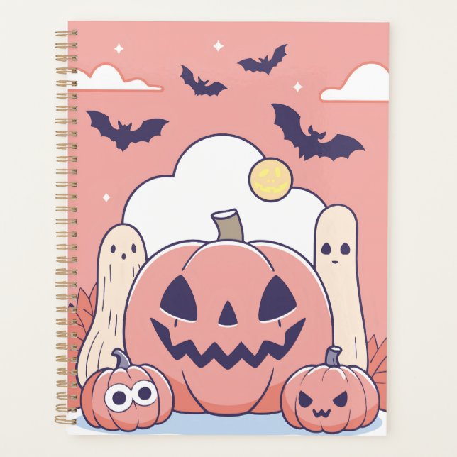 Agenda Feliz Halloween (Anverso)
