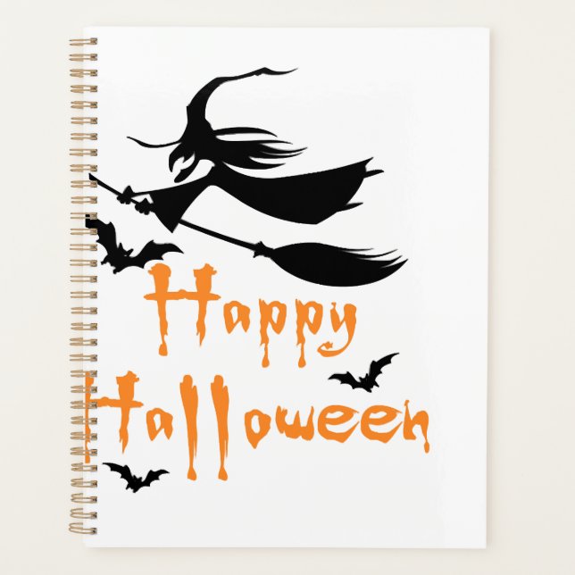 Agenda Feliz Halloween (Anverso)