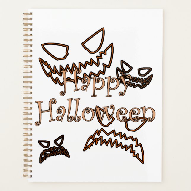 Agenda Feliz Halloween (Anverso)