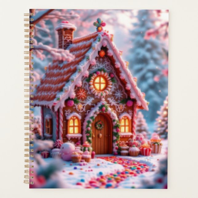 Agenda Feliz invierno con Navidad  (Anverso)