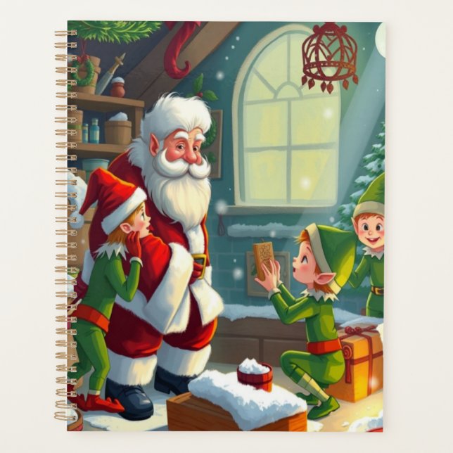 Agenda Feliz Navidad  (Anverso)