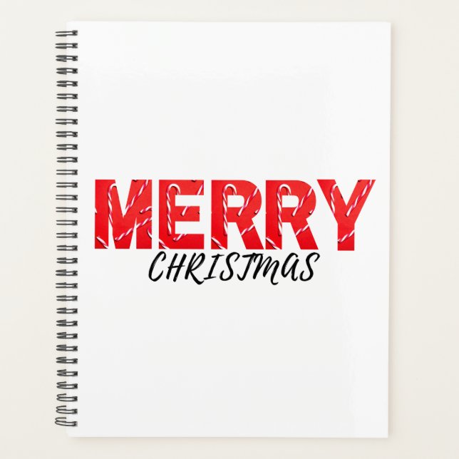 Agenda Feliz Navidad (Anverso)