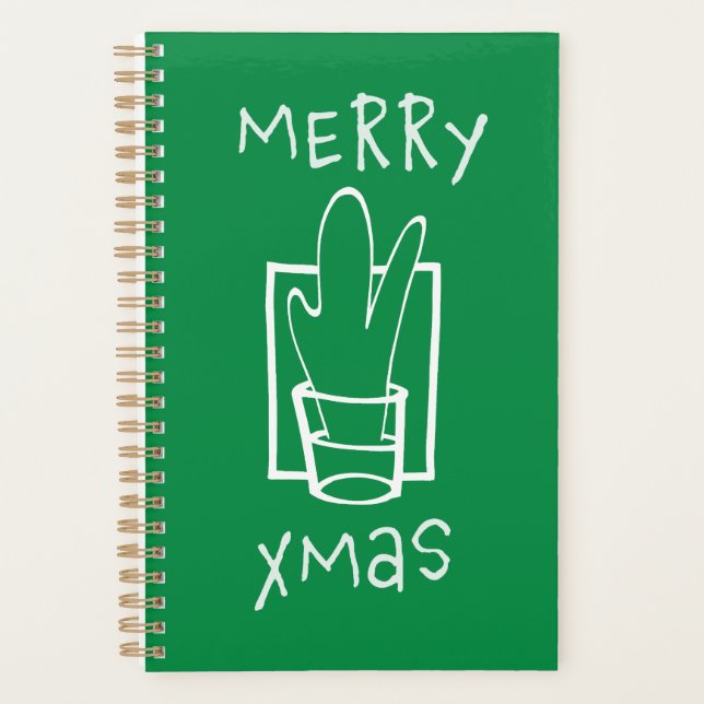 Agenda Feliz Navidad (Anverso)