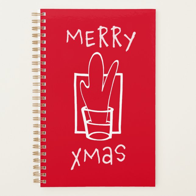 Agenda Feliz Navidad (Anverso)