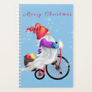 Agenda Feliz Navidad - Cúpula divertida con bicicletas y
