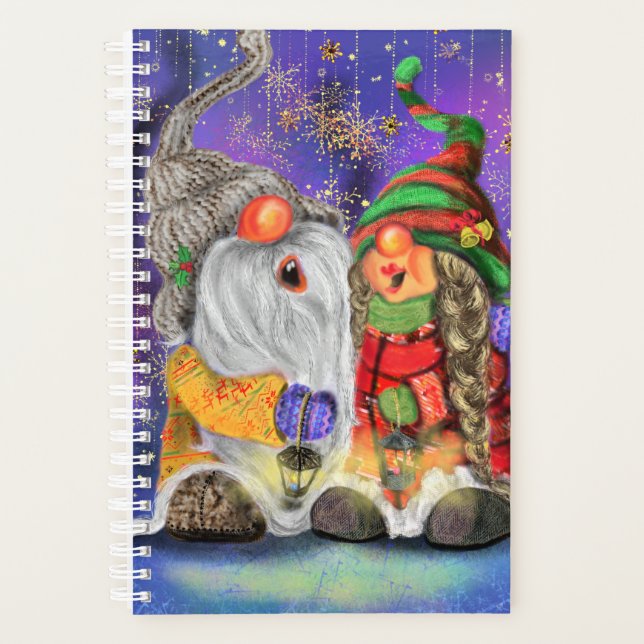 Agenda Feliz Navidad Gnome Planner (Anverso)