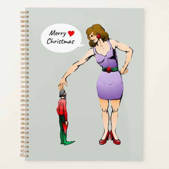 Agenda Feliz Navidad Pequeño Duende (Anverso)