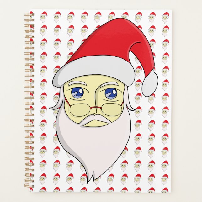 Agenda Feliz Navidad Santa (Anverso)