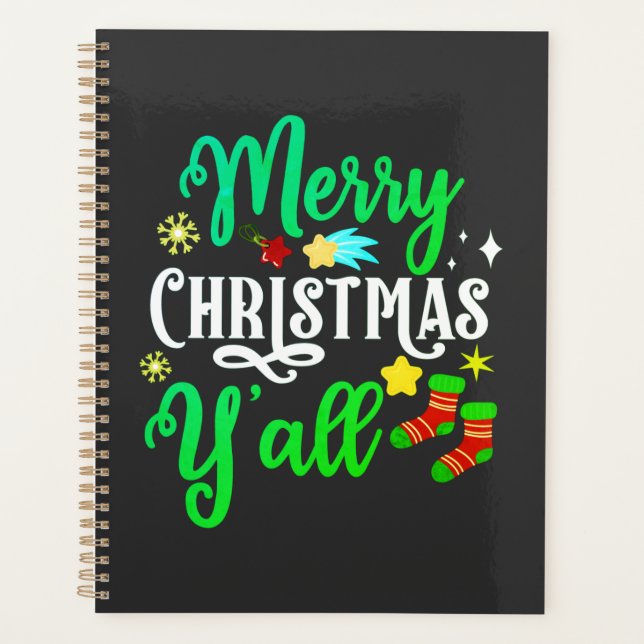 Agenda Feliz Navidad Y'all-85918 (Anverso)