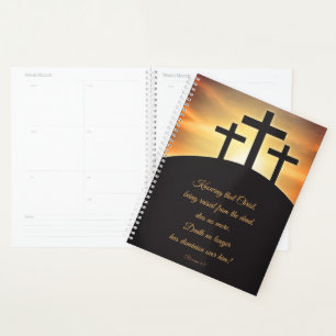 Agenda Feliz Pascua tres cruces en el Calvario