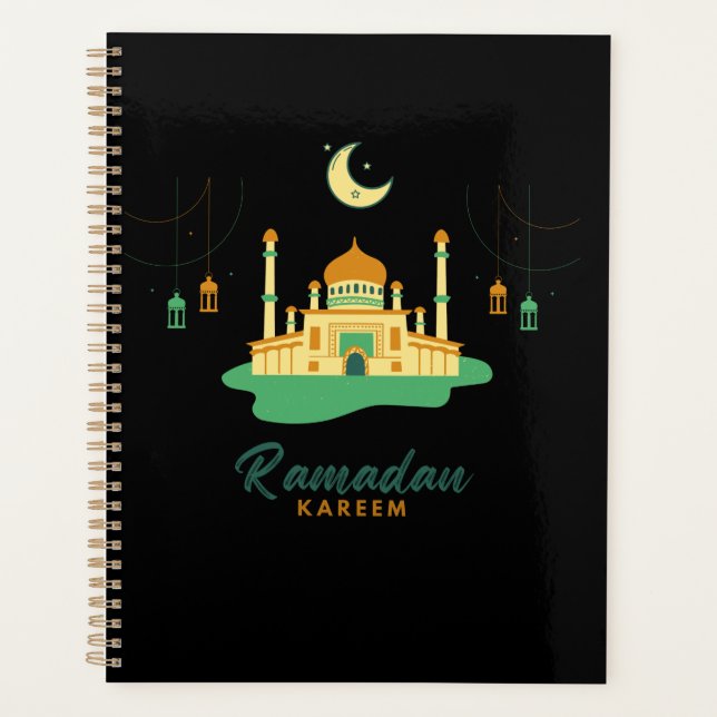 Agenda Feliz Ramadan Kareem y Eid Mubarak 2026 (Anverso)