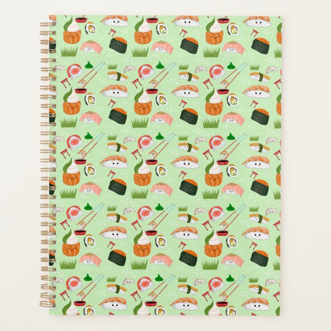 Agenda Feliz Sushi Kawaii (Anverso)