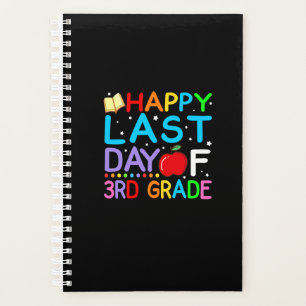 Agenda Feliz Último Día De Graduación De 3er Grado