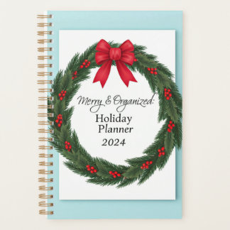Agenda Feliz y organizado: Holiday Planner 2024