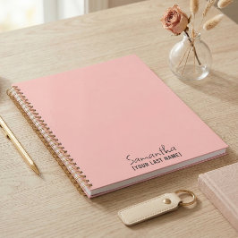 Agenda Feminine Minimalist | Rose Beige