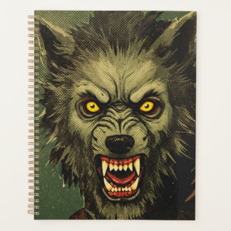 Agenda Ferocious Werewolf Horror Illustration