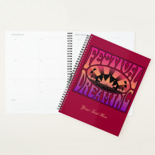 Agenda Festival Dreaming Retro Raspberry-Apricot-Plum 3