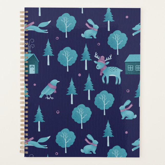 Agenda Festive Winter Animals (Anverso)