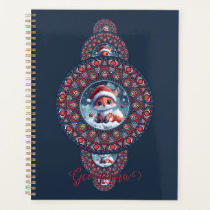 Agenda Festividad personalizada Kawaii Fox Ornamentala Ma