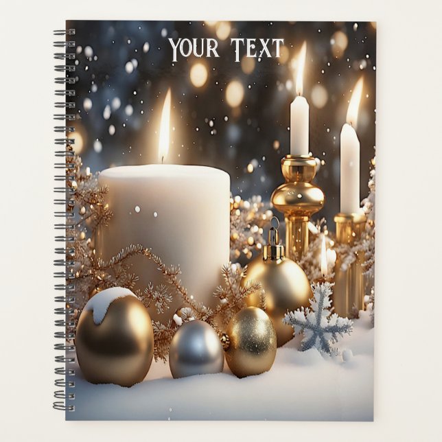 Agenda Festividades por Velas de Navidad (Anverso)