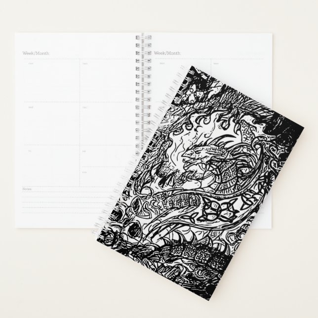 Agenda Fierce Dragon Planner (Demostración)