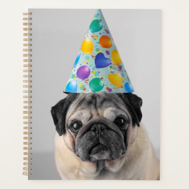 Agenda Fiesta Pug (Anverso)