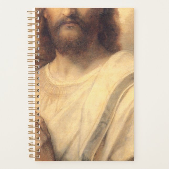 Agenda Figura De Jesucristo Por Heinrich Hofmann (Anverso)