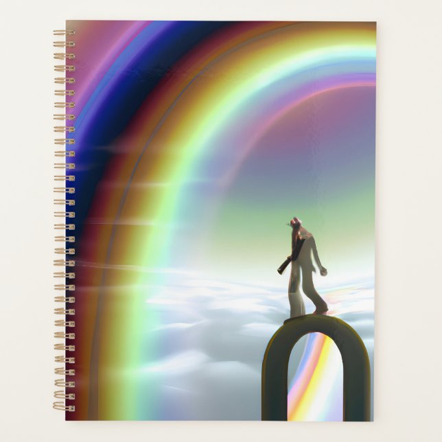 Agenda Figura de misterio en el Stargate interdimensional (Anverso)