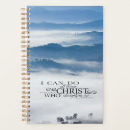 Agenda Filipinas 4:13 Todas las cosas a través de la Bibl