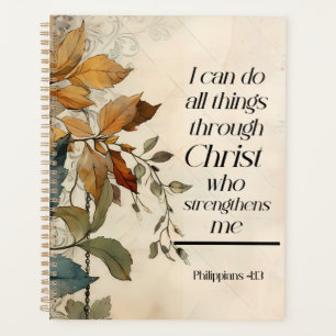 Agenda Filipinas 4:13 Todas las cosas a través de la Bibl