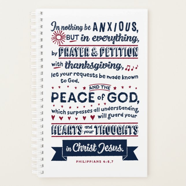 Agenda Filipinas 4:6, 7 (Anverso)