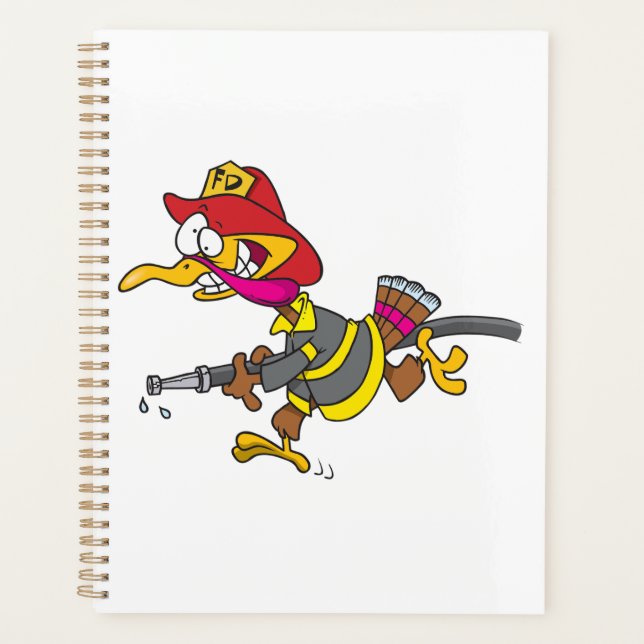Agenda Firefighter Turkey with Hose (Anverso)