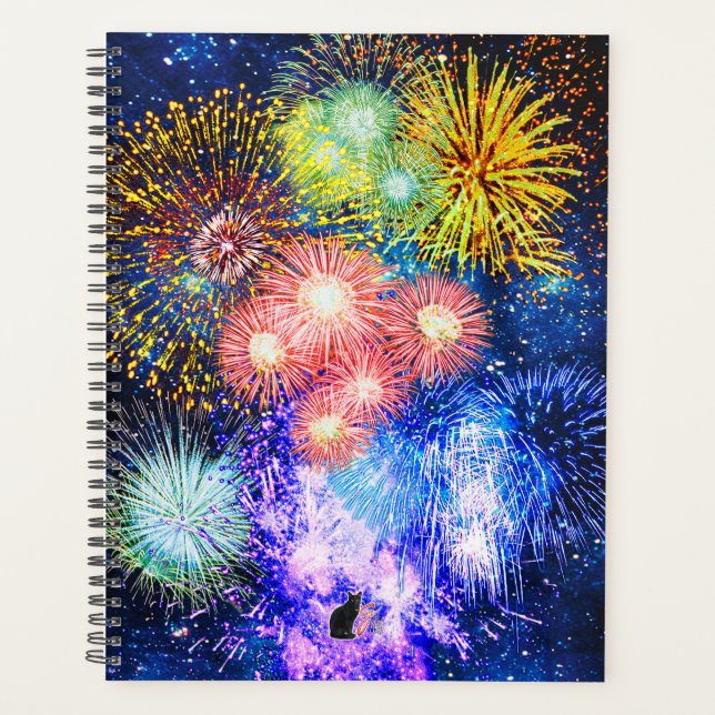 Agenda Fireworks Bursts (Anverso)