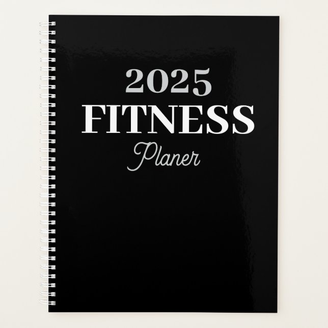 Agenda  Fitness Planer 2025 (Anverso)