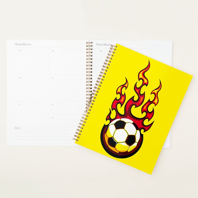Agenda Flaming Soccer Ball Hot Fire Sports (Subido por el creador)