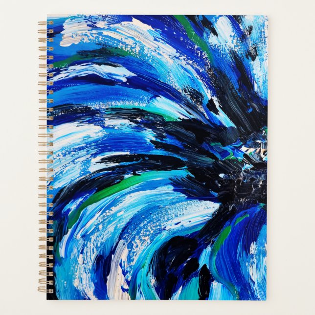 Agenda Fleur bleue (Anverso)