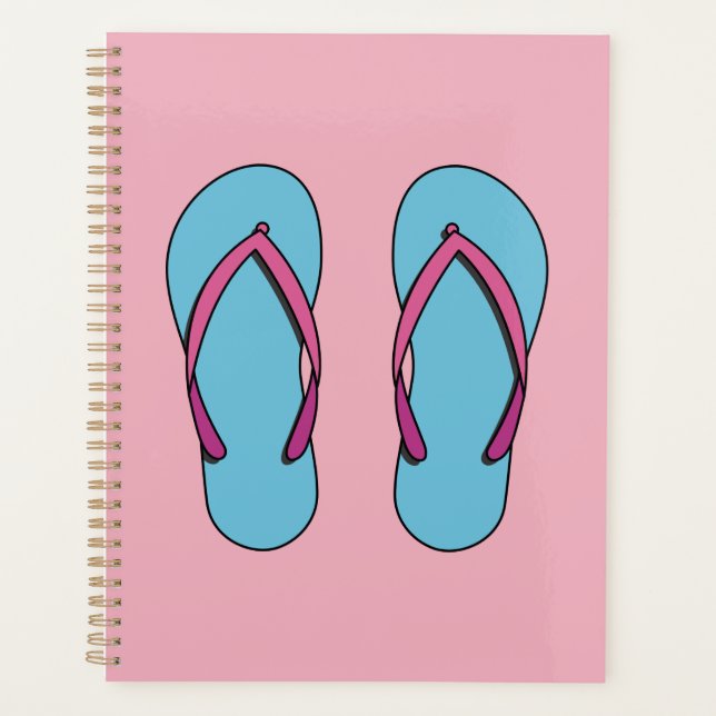 Agenda Flip Flops de playa (Anverso)