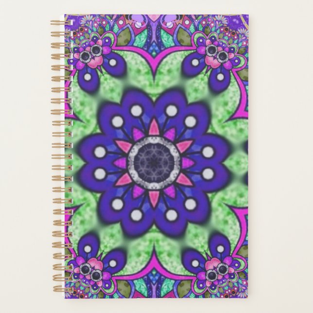 Agenda flor (Anverso)