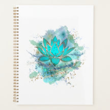 Flor azul de loto