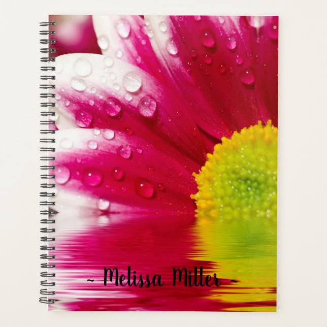 Agenda Flor con dew (Anverso)