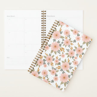 Agenda Flor de Caída Rosa Peachy
