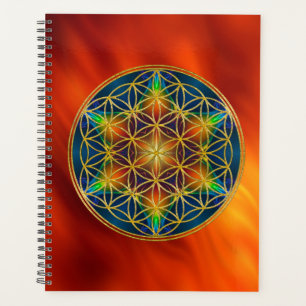 Agenda FLOR DE LA VIDA - Flor fractal 1