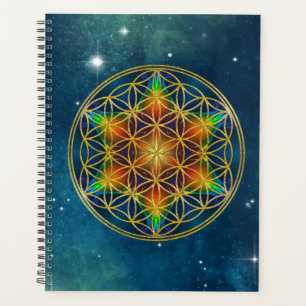 Agenda FLOR DE LA VIDA - Flor fractal 1