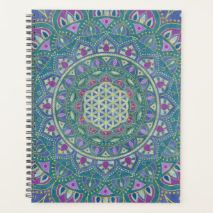 Agenda Flor de la Vida - Mandala Estilo India 1