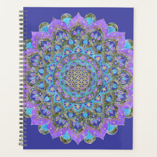 Agenda Flor de la Vida - Mandala Estilo India 2