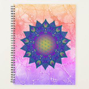 Agenda Flor de la Vida - Mandala Indio 3