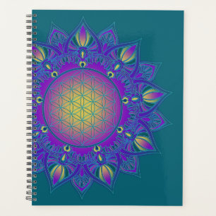 Agenda Flor de la Vida - Mandala Indio 3