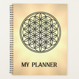 Agenda FLOR DE LA VIDA - Símbolo de Geometría Sagrada con