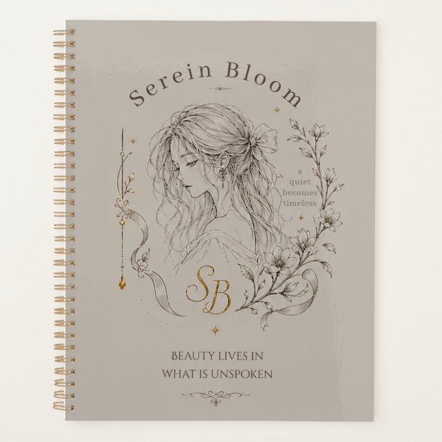 Agenda Flor de Serenidad (Anverso)