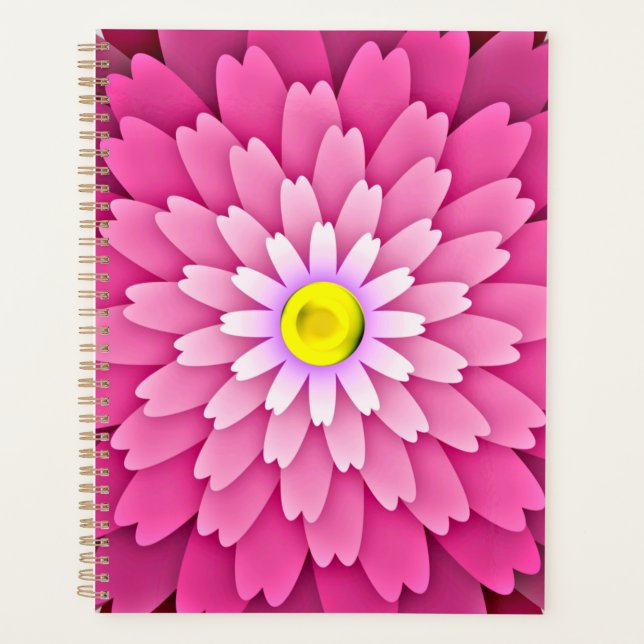 Agenda Flor Rosa-64655 (Anverso)